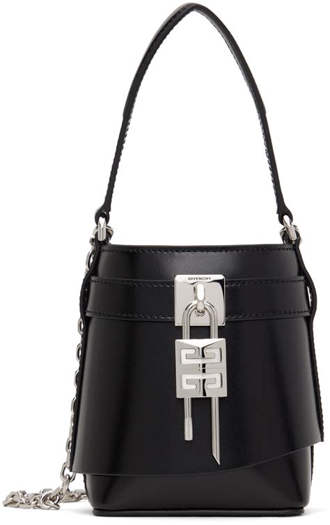 givenchy black bucket bag|givenchy bags saks.